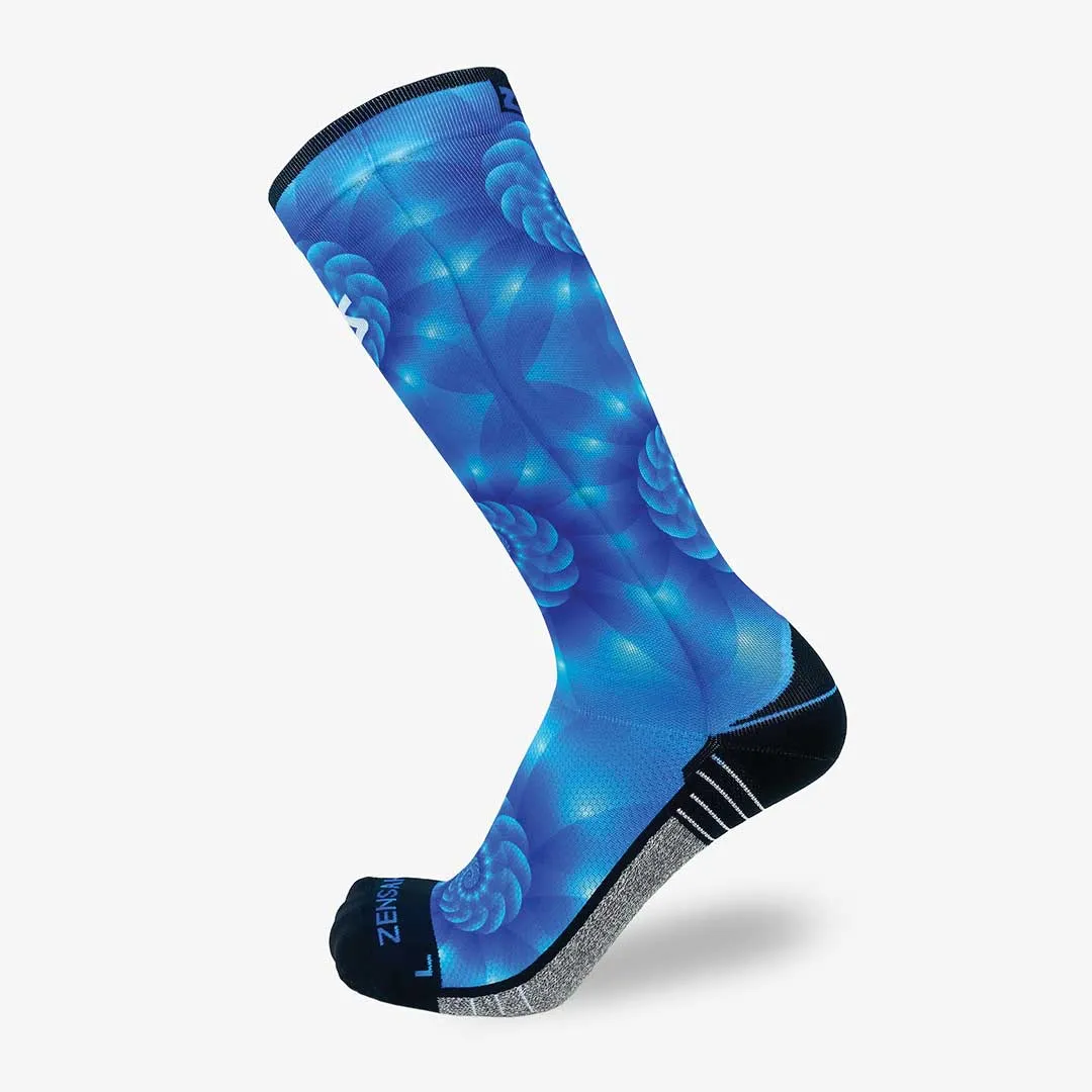 Fibonacci Spiral Compression Socks (Knee-High)