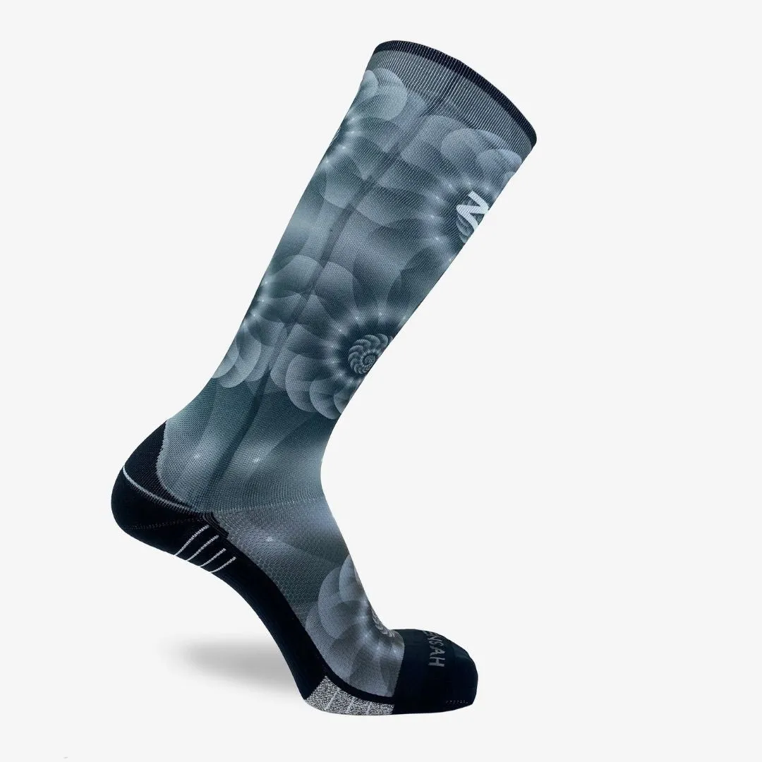 Fibonacci Spiral Compression Socks (Knee-High)