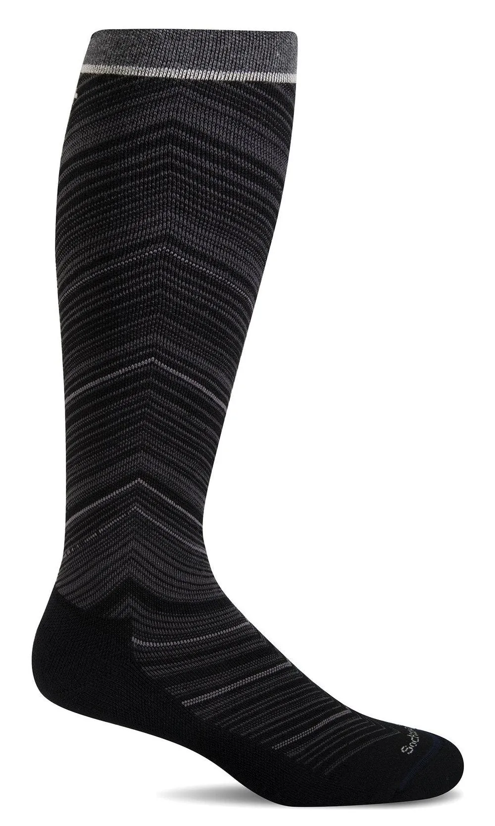 Full Flattery | Wide Calf Fit | Women's Moderate Compression Knee-High