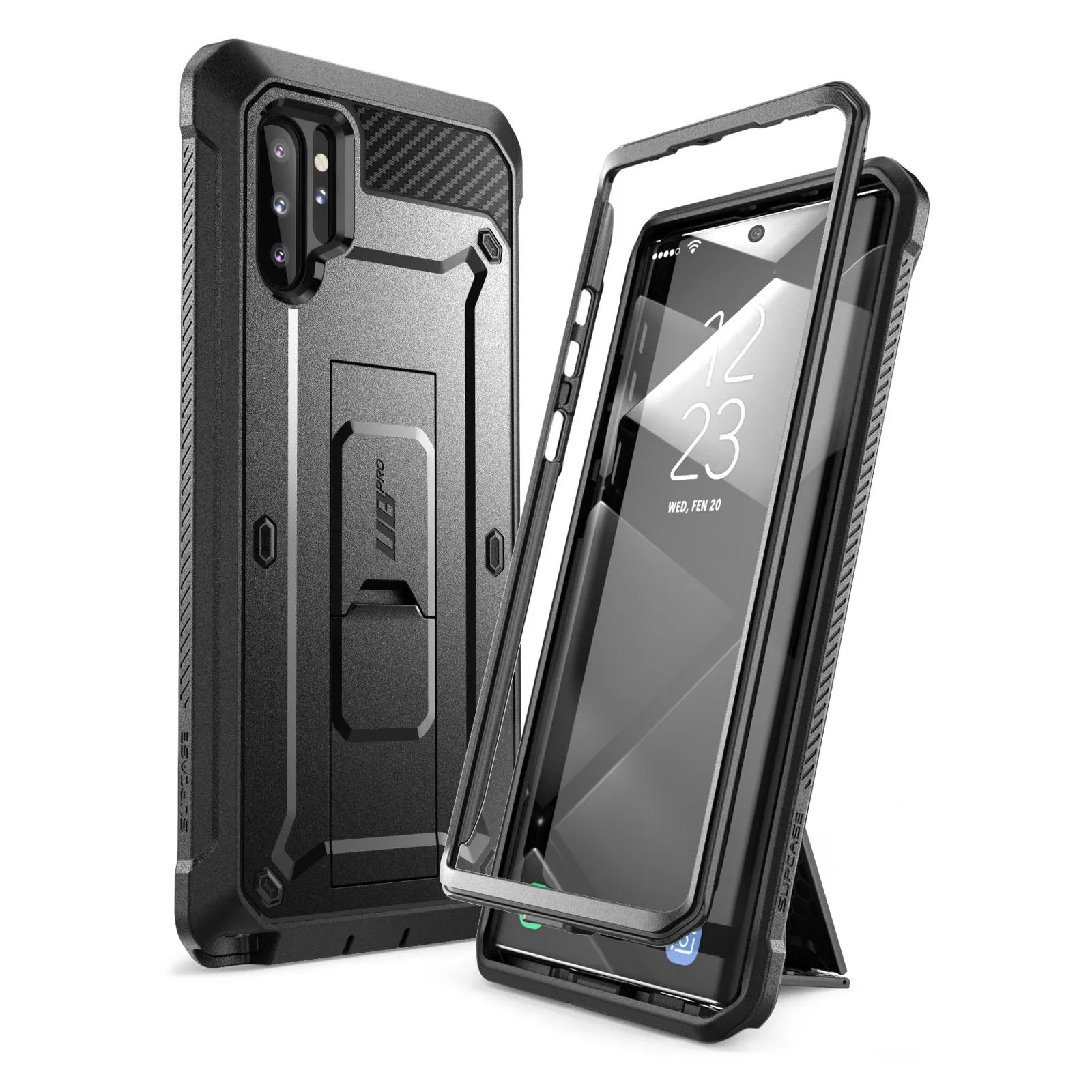 Galaxy Note10 Plus / Note10 Plus 5G Unicorn Beetle Pro Full-Body Rugged Case-Black