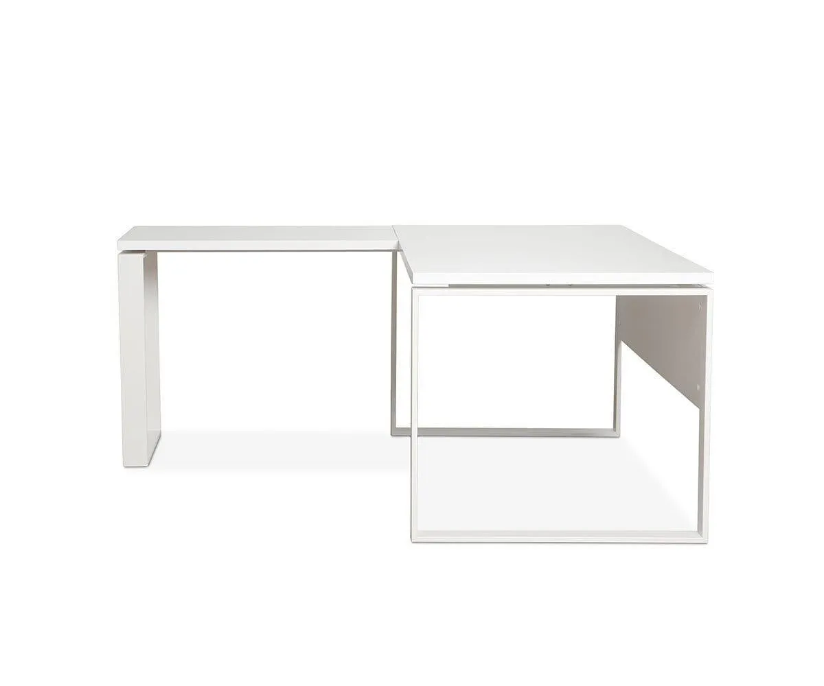 Gammel Return Desk - White