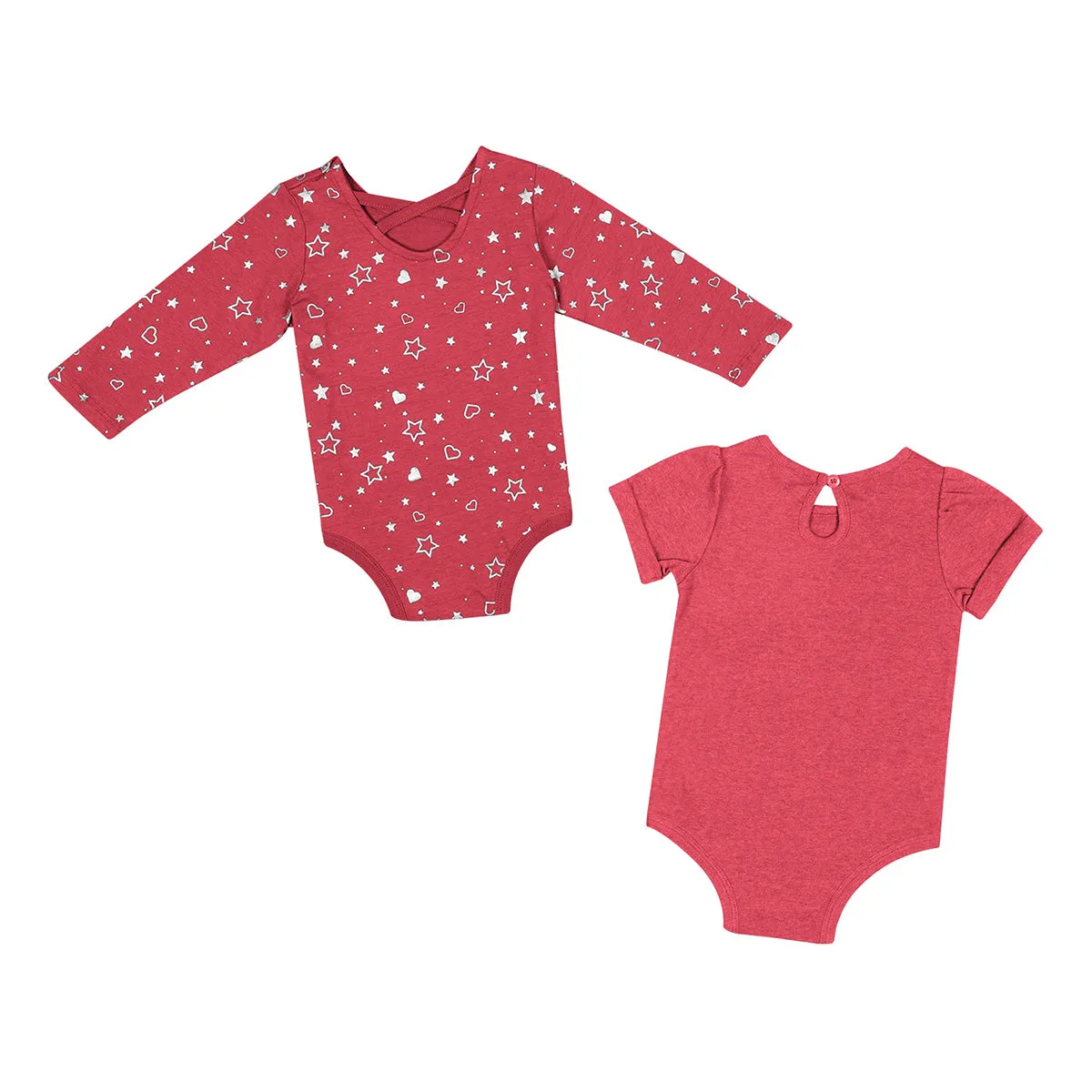 Girls' Nebraska Huskers Infant Star Onesie 2-Piece Set