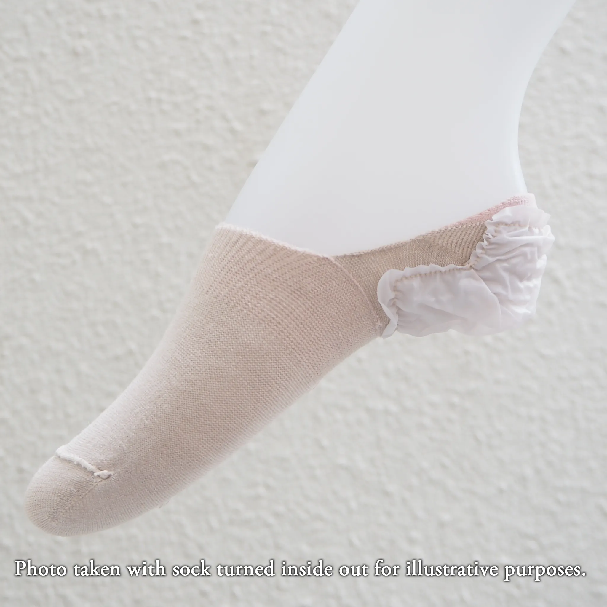 Heel-Smoothing Socks - Single-layer wool-blend foot covers - 586