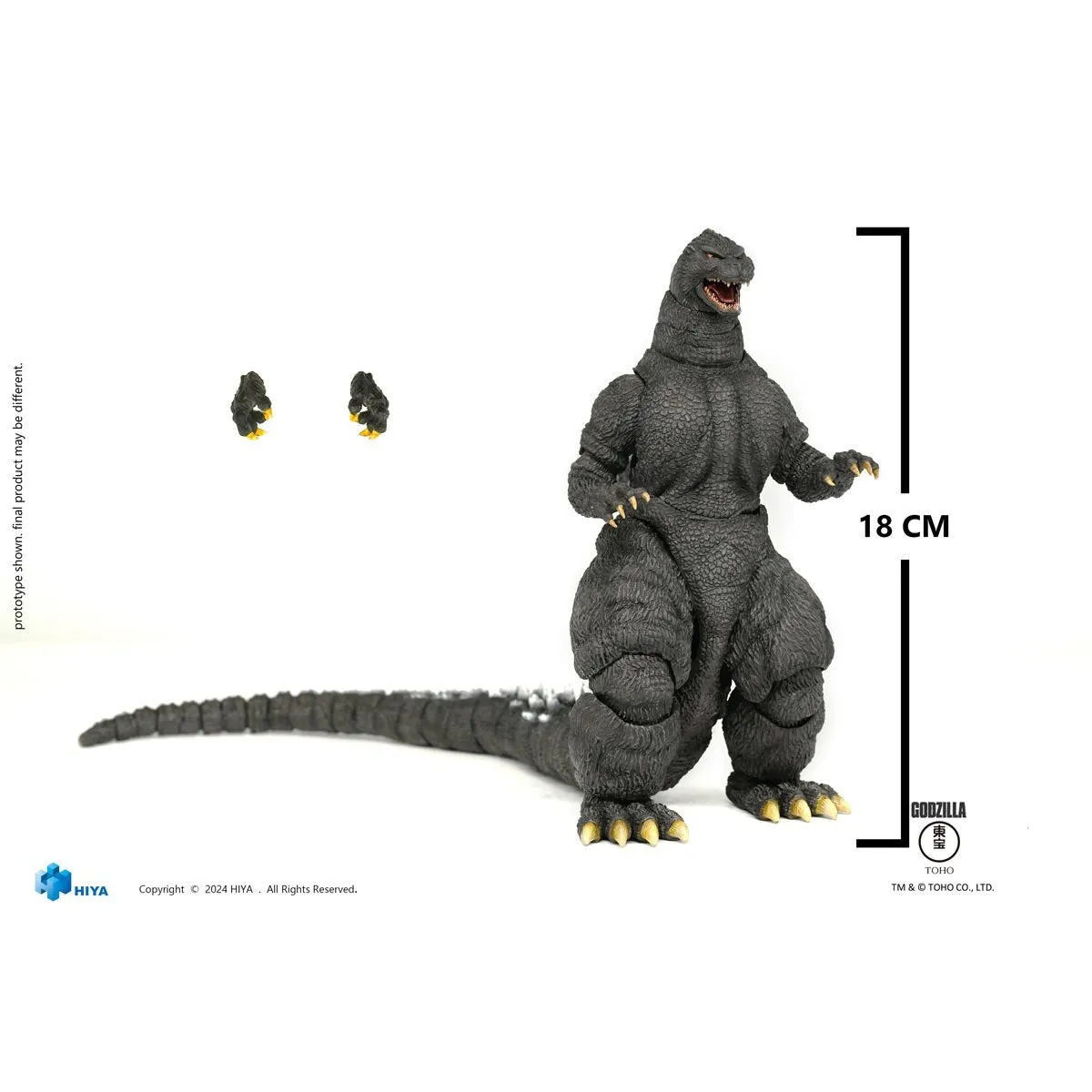 Hiya Toys Exquisite Basic Series Godzilla vs. King Ghidorah 1991 Godzilla Hokkaido (Previews Exclusive)