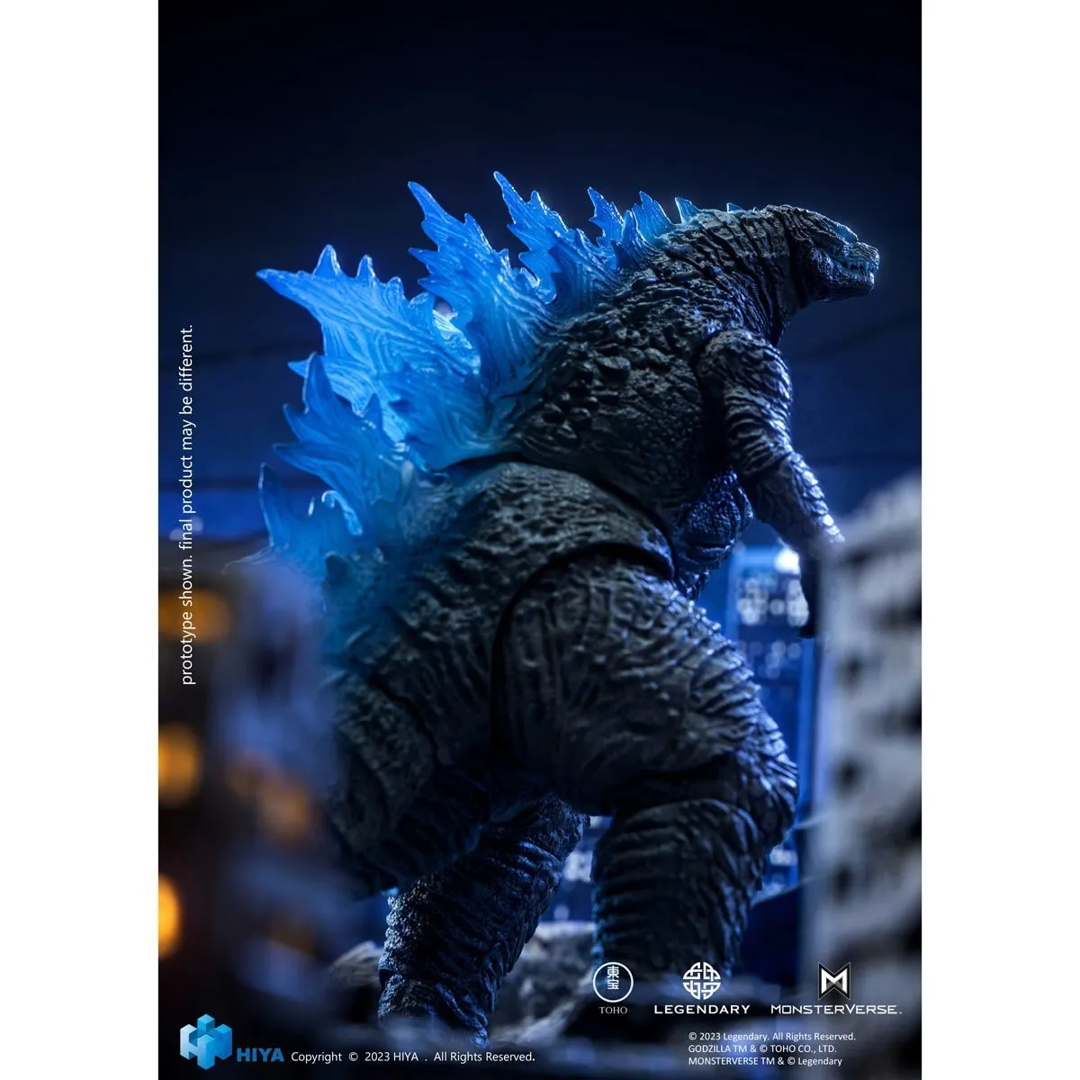 Hiya Toys Exquisite Basic Series Godzilla vs. Kong Heat Ray Godzilla (Translucent Version)