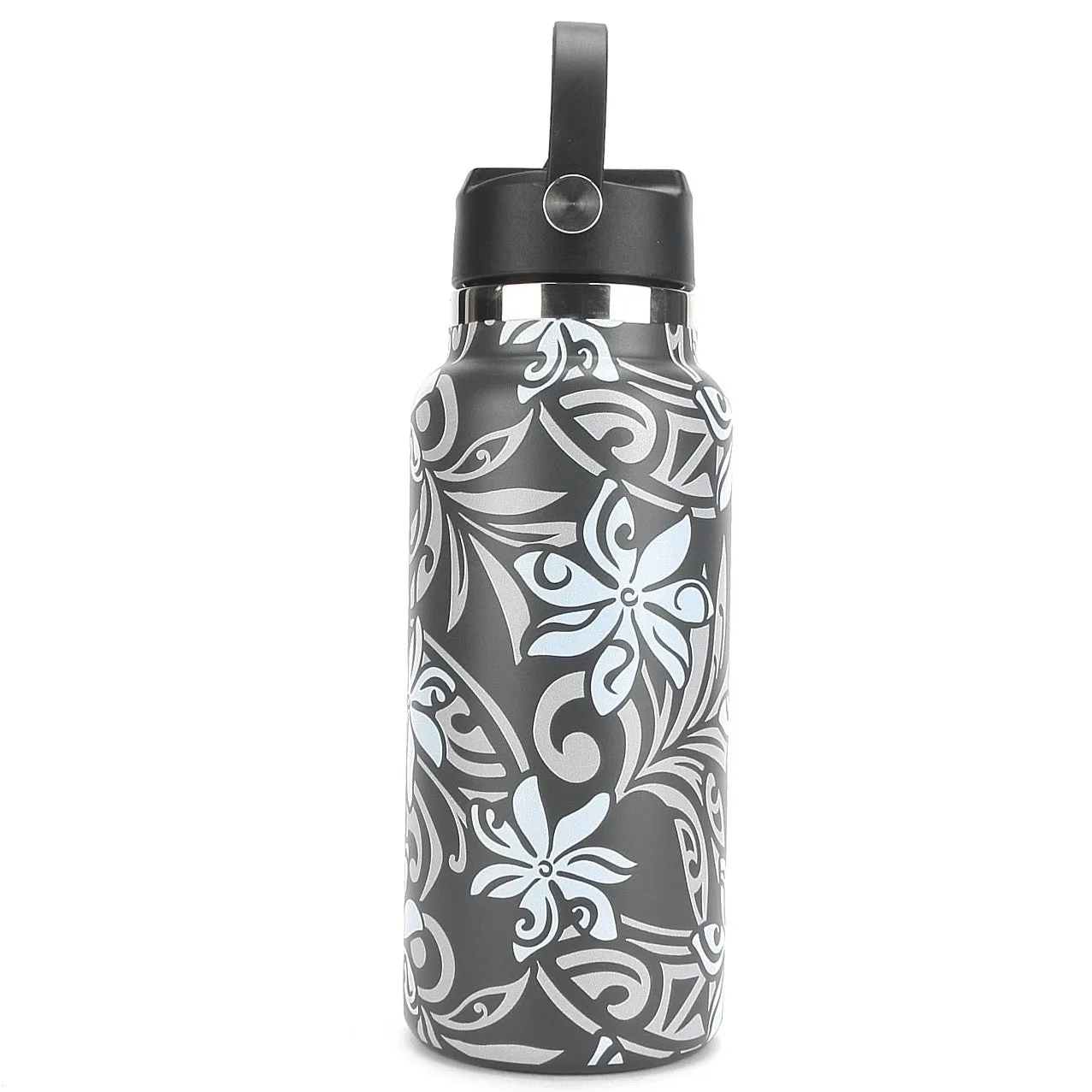 Insulated Water Bottle 32oz Tiare Infinity Grey