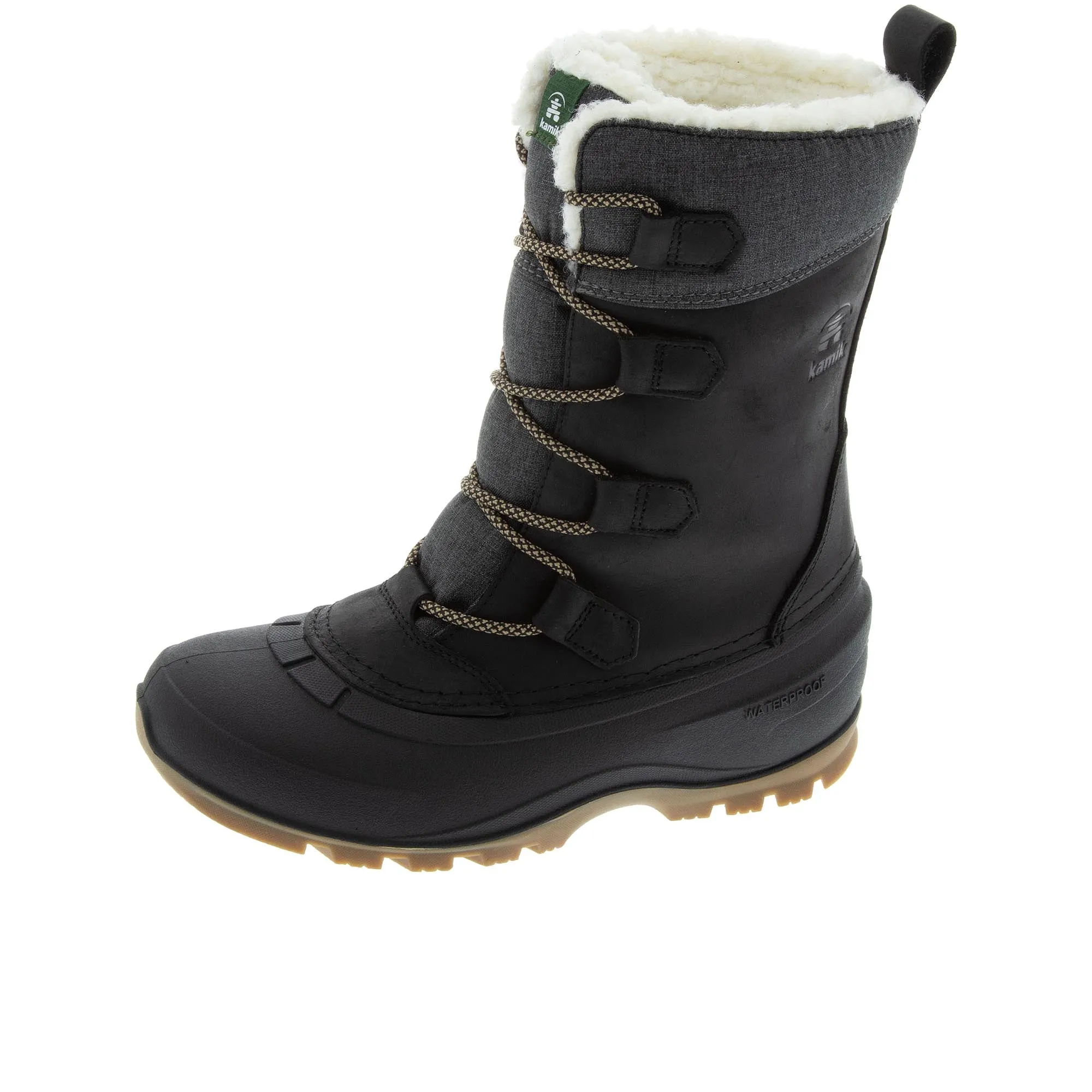 Kamik Womens Snowgem Black