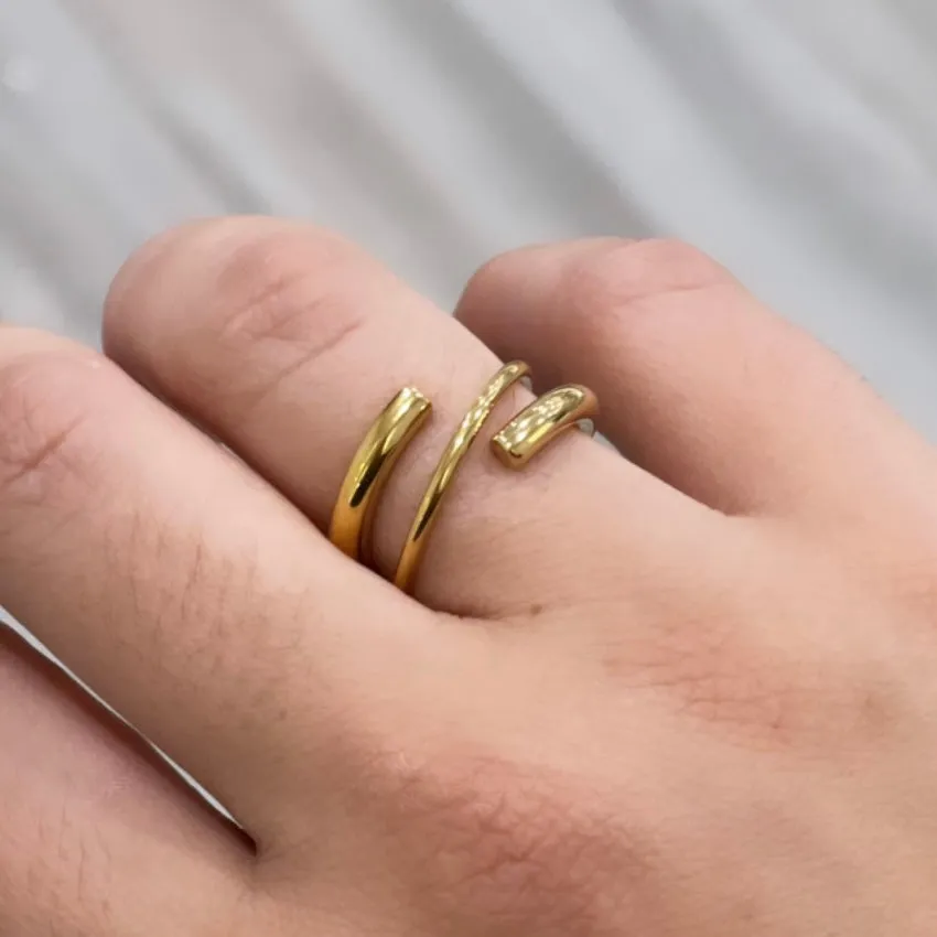 Kayden Gold Wrap Ring