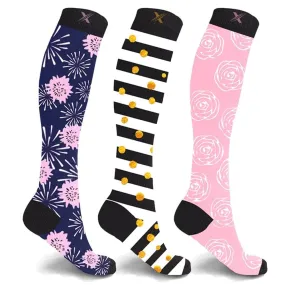 Kylie & Kate Compression Socks (3-Pairs)