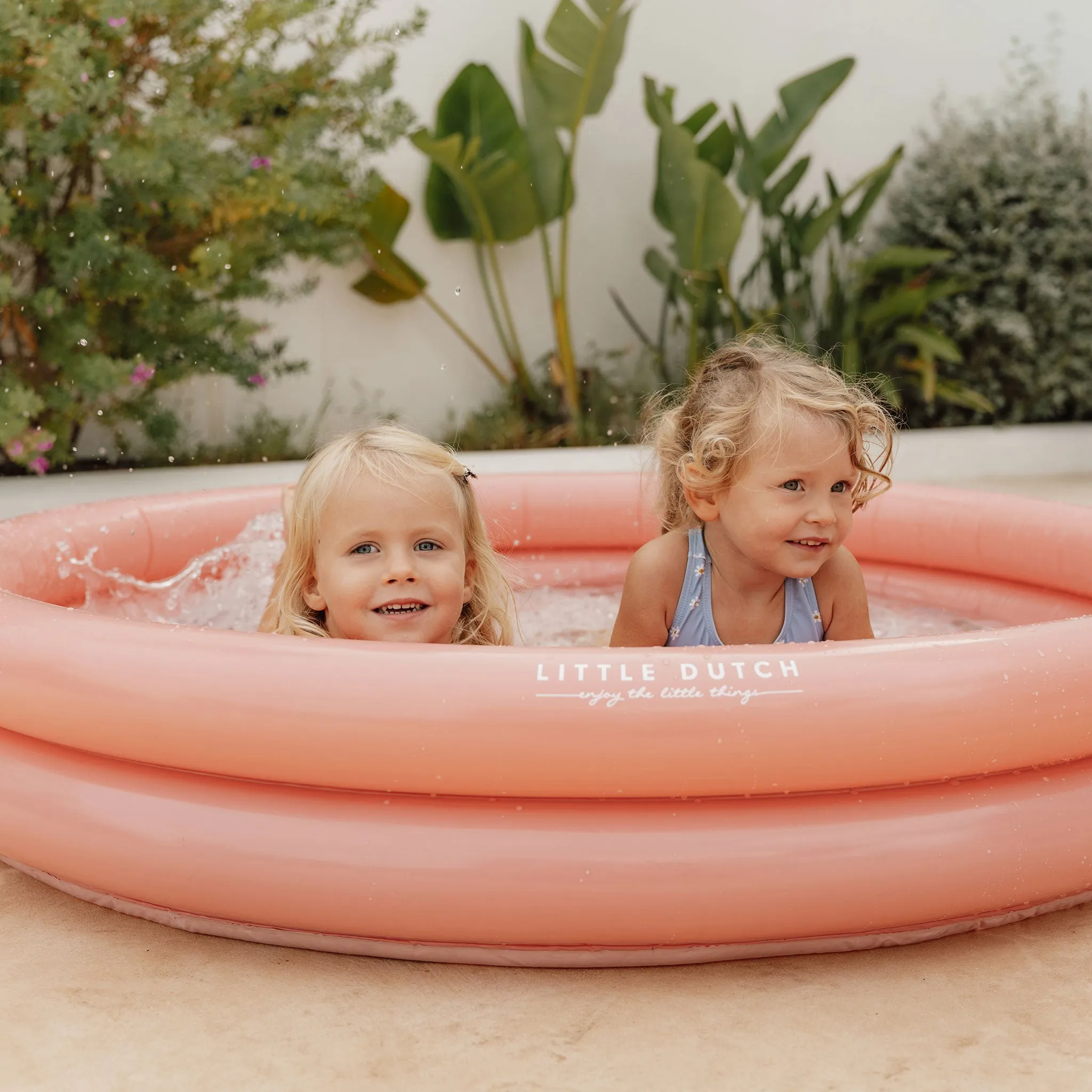 Little Dutch Paddling Pool 150cm - Ocean Dreams Pink