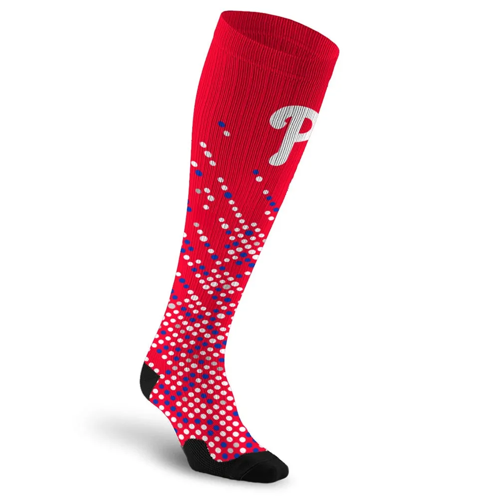 MLB Compression Socks, Philadelphia Phillies - Scoreboard