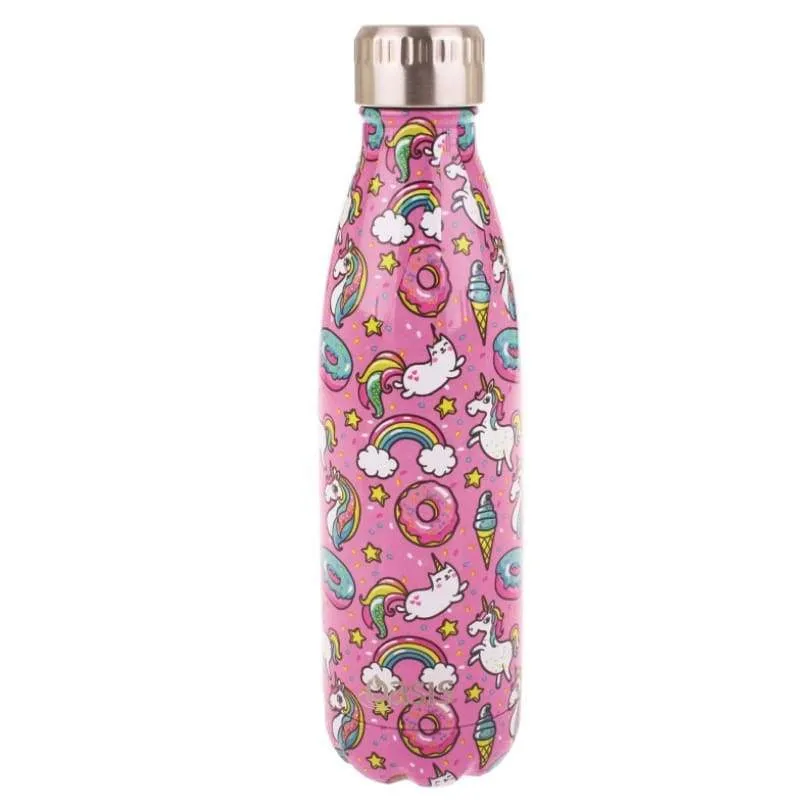 Oasis Stainless Steel Insulated Drink Bottle 500ml Unicorns