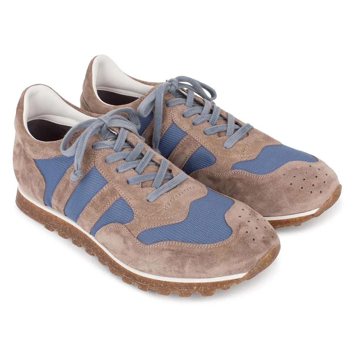 SPORT 6500<br> Taupe & light blue Sneakers