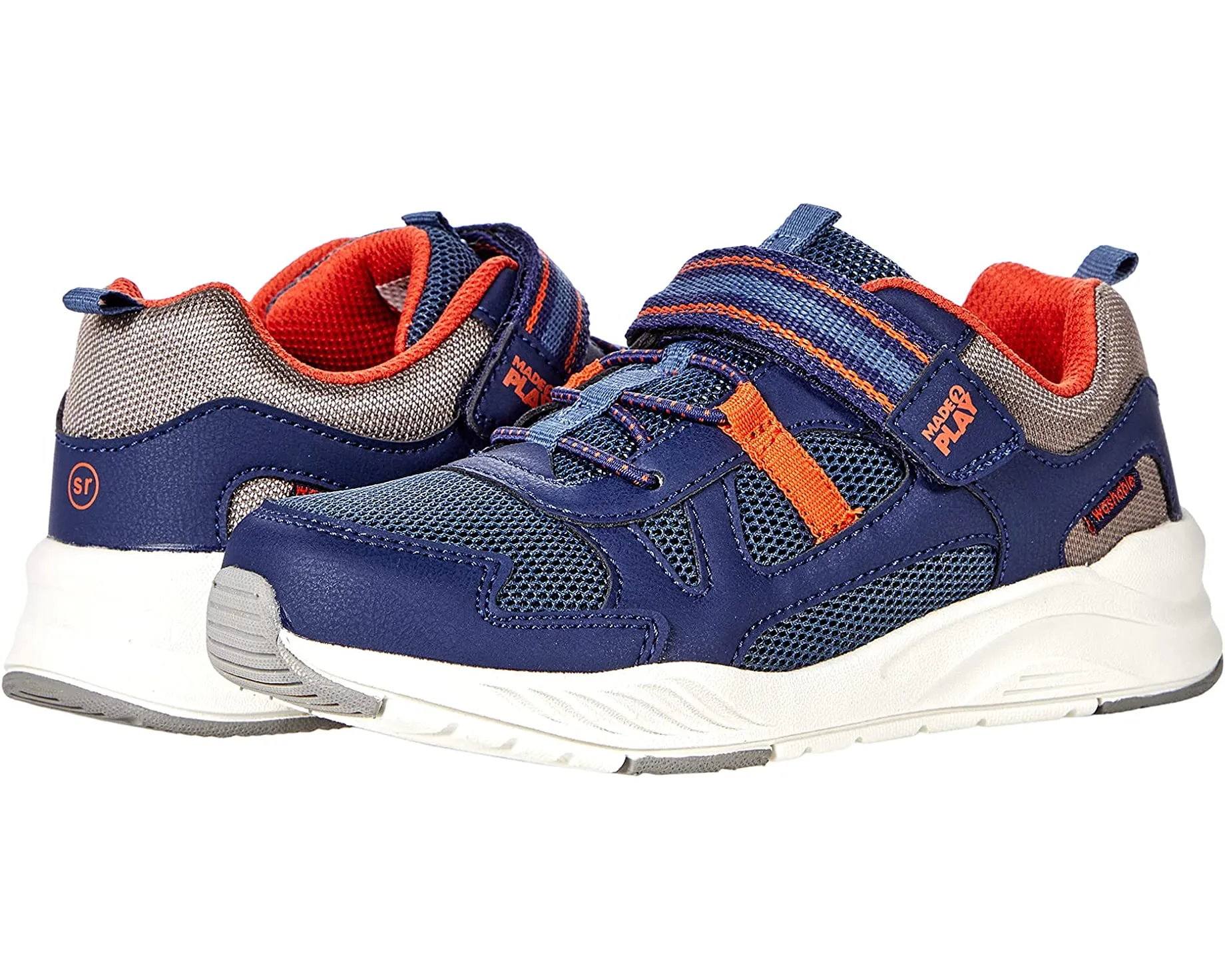 Stride Rite Player Navy/Orange