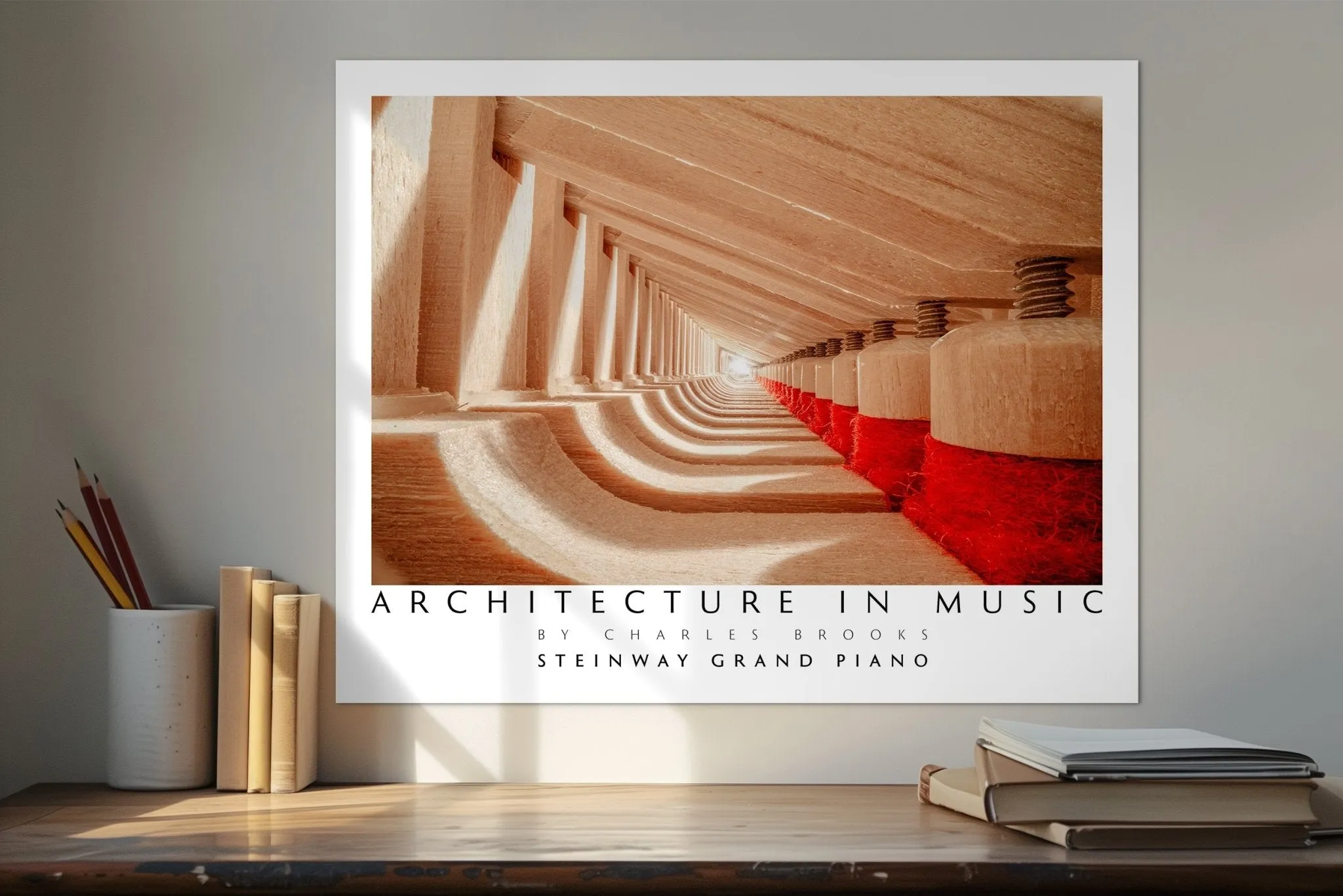 The Exquisite Architecture of Steinway, Part 6.  Poster.