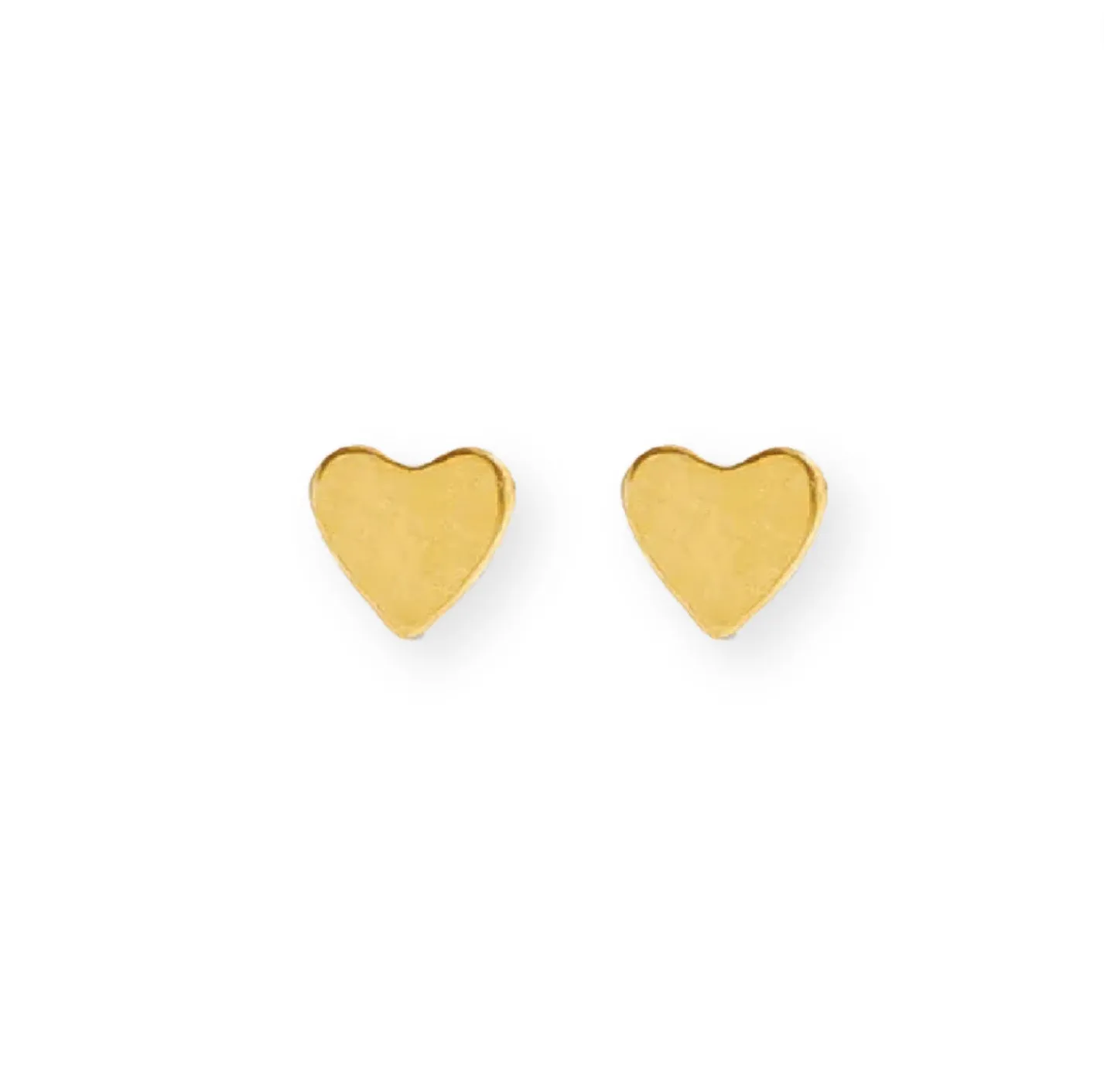 Tiny Heart Stud Earrings