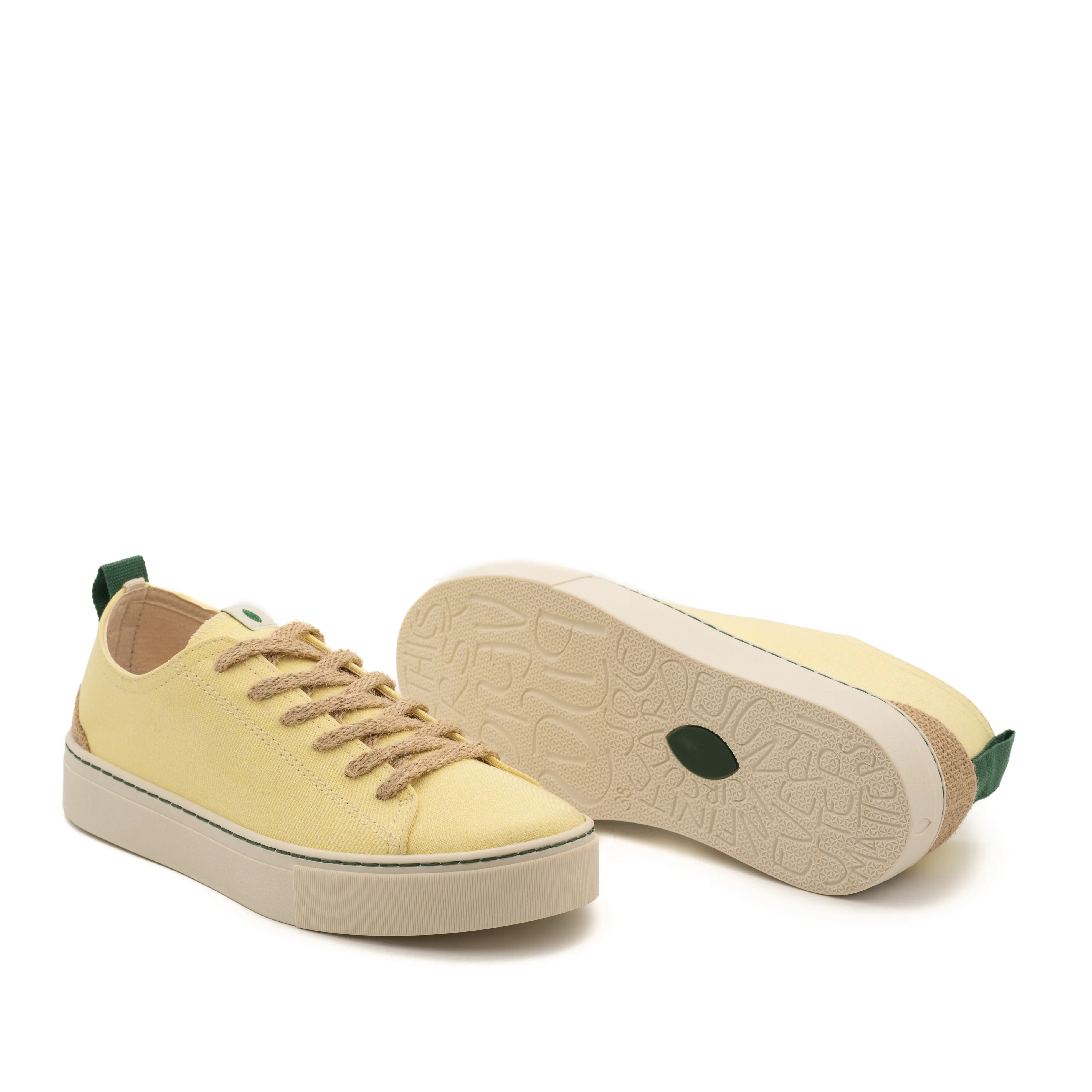 Vegan sneaker Yellow COR015