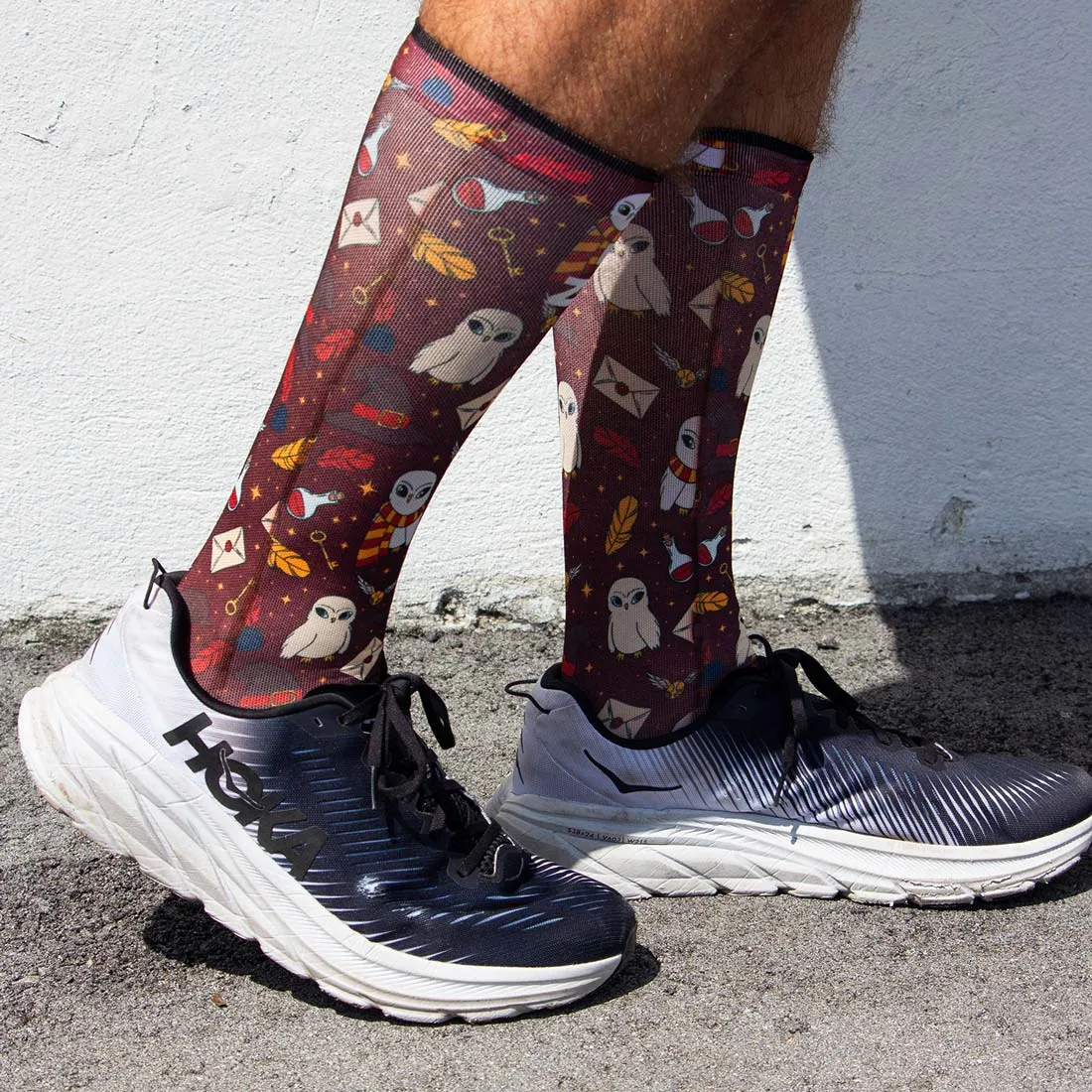 Wizard Harry Vibes Compression Socks (Knee-High)