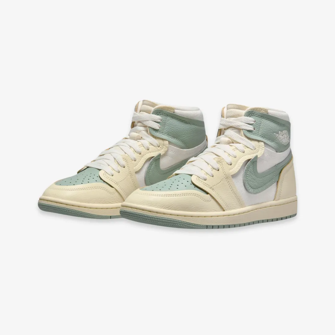 womens jordan 1 mm high (legend sand/jade smoke/sail)